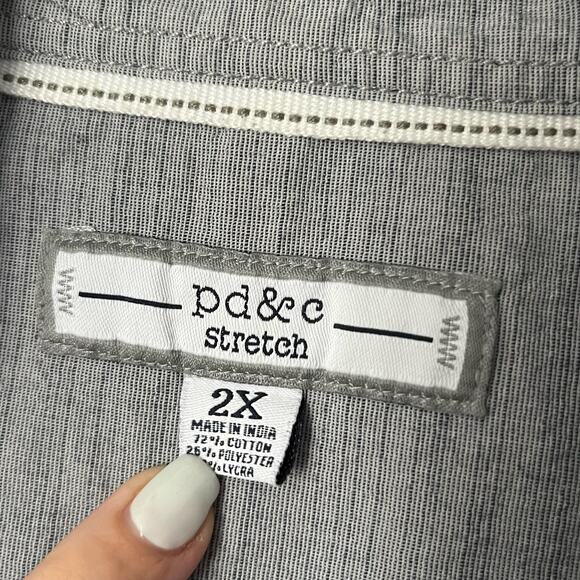 PD&C Button-Down Shirt - Size 2X - Picture 5 of 10